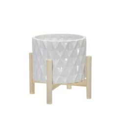 Best reviews of 🧨 Ceramic Diamond Planter with Wood Stand White - Sagebrook Home ❤️ 10 Best reviews of 🧨 Ceramic Diamond Planter with Wood Stand White - Sagebrook Home ❤️ -Planters Sales Store unnamed file 3353
