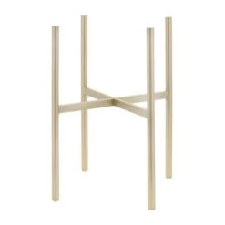 Outlet 🎁 Sagebrook Home Set of 2 Honeycomb Planters on Metal Stand Black/Gold ⭐ -Planters Sales Store unnamed file 3380