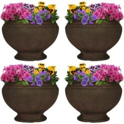 Brand new ๐คฉ Sunnydaze Decor Sunnydaze Indoor/Outdoor Patio, Garden, or Porch Weather-Resistant Double-Walled Elizabeth Ribbed Urn Flower Pot Planter - 16" - Rust Finish - 4pk ๐งจ 7 Brand new ๐คฉ Sunnydaze Decor Sunnydaze Indoor/Outdoor Patio, Garden, or Porch Weather-Resistant Double-Walled Elizabeth Ribbed Urn Flower Pot Planter - 16" - Rust Finish - 4pk ๐งจ -Planters Sales Store unnamed file 3511