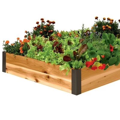 Best deal π 3' x 3' Cedar Raised Bed Kit With Aluminum Metal Corners - Gardener's Supply Company β 2 Best deal π 3' x 3' Cedar Raised Bed Kit With Aluminum Metal Corners - Gardener's Supply Company β