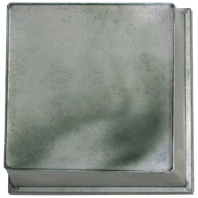 Hot Sale ๐ Sunnydaze Decor Sunnydaze Modern Decorative Indoor/Outdoor Galvanized Steel Standing Planters for Flowers, Plants and Herbs - 13.75" Square - Moss - 2-Pack ๐ 4 Hot Sale ๐ Sunnydaze Decor Sunnydaze Modern Decorative Indoor/Outdoor Galvanized Steel Standing Planters for Flowers, Plants and Herbs - 13.75" Square - Moss - 2-Pack ๐ - Image 2