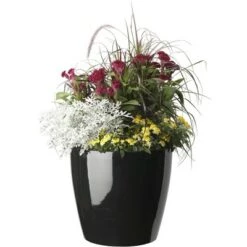 Cheap ⭐ Viva Self-Watering Rolling Planter, 17" Round Large Plant Pot - Gardener's Supply Company 😍 -Planters Sales Store unnamed file 3553