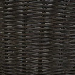 Hot Sale 👏 Sunnydaze Decor Sunnydaze Round Polyrattan Indoor Basket Planters with Handles and Attached Liner - 12.75", 15.75" and 18.25" Diameter - Dark Brown - 3-Piece Set 💯 -Planters Sales Store unnamed file 3558