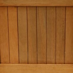 Best deal 💯 Sunnydaze Decor Sunnydaze Outside Meranti Wood Outdoor Planter Box with Teak Oil Finish for Garden, Porch and Patio - 16" Square - 2-Pack 🤩 -Planters Sales Store unnamed file 3651