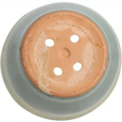 Hot Sale 🎉 Sunnydaze Decor Sunnydaze Studio Outdoor/Indoor High-Fired Glazed UV and Frost-Resistant Ceramic Flower Pot Planter with Drainage Holes - 18" Diameter - Seafoam 👍 -Planters Sales Store unnamed file 3692