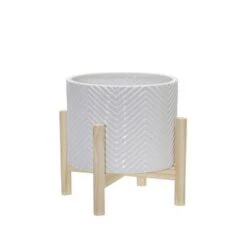 Cheapest ๐ฏ Ceramic Chevron Planter with Wood Stand White - Sagebrook Home โ๏ธ 10 Cheapest ๐ฏ Ceramic Chevron Planter with Wood Stand White - Sagebrook Home โ๏ธ -Planters Sales Store unnamed file 3703