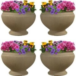 Coupon ๐ฅฐ Sunnydaze Decor Sunnydaze Elizabeth Ribbed Polyresin Outdoor/Indoor Unbreakable Double-Walled Urn Flower Pot Planter - 16" Diameter - 4-Pack - Beige ๐ 7 Coupon ๐ฅฐ Sunnydaze Decor Sunnydaze Elizabeth Ribbed Polyresin Outdoor/Indoor Unbreakable Double-Walled Urn Flower Pot Planter - 16" Diameter - 4-Pack - Beige ๐ -Planters Sales Store unnamed file 3735