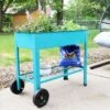 Hot Sale ๐ Sunnydaze Decor Sunnydaze Outdoor Galvanized Steel Raised Mobile Elevated Planter Cart with Handlebar and Wheels - 43" - Blue โ๏ธ 2 Hot Sale ๐ Sunnydaze Decor Sunnydaze Outdoor Galvanized Steel Raised Mobile Elevated Planter Cart with Handlebar and Wheels - 43" - Blue โ๏ธ -Planters Sales Store unnamed file 374