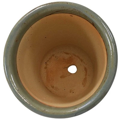 Best deal ๐คฉ Sunnydaze Decor Sunnydaze Studio Outdoor/Indoor High-Fired Glazed UV- and Frost-Resistant Ceramic Flower Planters with Drainage Holes - 11" Diameter - Gray - 2-Pack ๐ 5 Best deal ๐คฉ Sunnydaze Decor Sunnydaze Studio Outdoor/Indoor High-Fired Glazed UV- and Frost-Resistant Ceramic Flower Planters with Drainage Holes - 11" Diameter - Gray - 2-Pack ๐ - Image 4