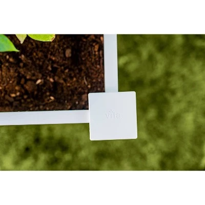 Best deal ๐คฉ 22" Vinyl Keyhole Rectangular Garden Bed White - Vita ๐ 6 Best deal ๐คฉ 22" Vinyl Keyhole Rectangular Garden Bed White - Vita ๐ - Image 4