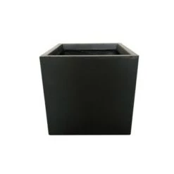 Promo 🤩 Kante Lightweight Modern Outdoor Concrete Square Planter Charcoal Black - Rosemead Home & Garden, Inc. 😍 -Planters Sales Store unnamed file 3859