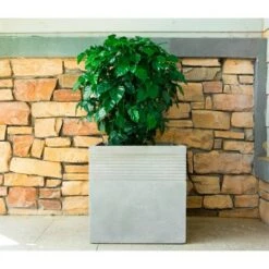 Cheap 🤩 Kante Lightweight Outdoor Modern Square Concrete Planter Natural Concrete Gray - Rosemead Home & Garden, Inc. ⌛ -Planters Sales Store unnamed file 3867