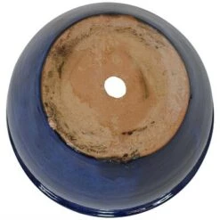 Buy 😀 Sunnydaze Decor Sunnydaze Chalet Outdoor/Indoor High-Fired Glazed UV- and Frost-Resistant Ceramic Planters with Drainage Holes - 12" Diameter - Imperial Blue - 2-Pack 😍 -Planters Sales Store unnamed file 3877