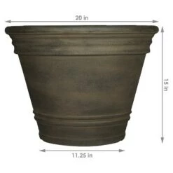 Coupon 🎁 Sunnydaze Decor Sunnydaze Indoor/Outdoor Patio, Garden, or Porch Weather-Resistant Double-Walled Franklin Flower Pot Planter - 20" - Sable Finish - 4pk 😀 8 Coupon 🎁 Sunnydaze Decor Sunnydaze Indoor/Outdoor Patio, Garden, or Porch Weather-Resistant Double-Walled Franklin Flower Pot Planter - 20" - Sable Finish - 4pk 😀 -Planters Sales Store unnamed file 3883