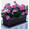 Wholesale 🎁 The HC Companies HC Companies VNP30000E21 30-Inch Fluted Plastic Venetian Flower Box for Flowers, Vegetables, or Succulents, Chocolate ⌛
