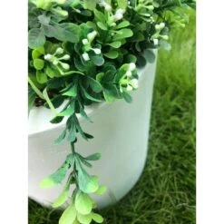 Brand new 🛒 Kante Lightweight Concrete Modern Cylinder Outdoor Planter Pure White - Rosemead Home & Garden, Inc. 🛒 -Planters Sales Store unnamed file 3951