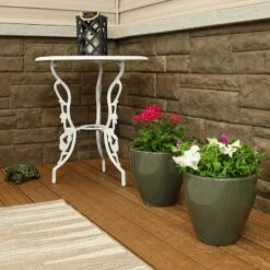 Top 10 👏 Sunnydaze Decor Sunnydaze Resort Outdoor/Indoor High-Fired Glazed UV- and Frost-Resistant Ceramic Flower Planters with Drainage Holes - 10" Diameter - Gray - 2-Pack 🧨