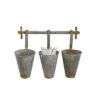 Cheap ๐ Metal Wall Rack with 3 Tin Pots - 3R Studios ๐ 2 Cheap ๐ Metal Wall Rack with 3 Tin Pots - 3R Studios ๐ -Planters Sales Store unnamed file 4124