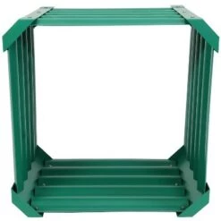 Wholesale 👍 Sunnydaze Decor Sunnydaze Raised Powder-Coated Steel Garden Bed Kit for Plants, Flowers, Herbs, Fruits and Vegetables - 22" Square x 16" Deep - Green 👍 -Planters Sales Store unnamed file 421