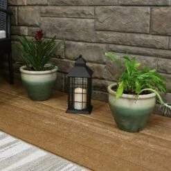 Top 10 🧨 Sunnydaze Decor Sunnydaze Chalet Outdoor/Indoor High-Fired Glazed UV- and Frost-Resistant Ceramic Planter with Drainage Holes - 9" Diameter - Seafoam - 2-Pack ✨