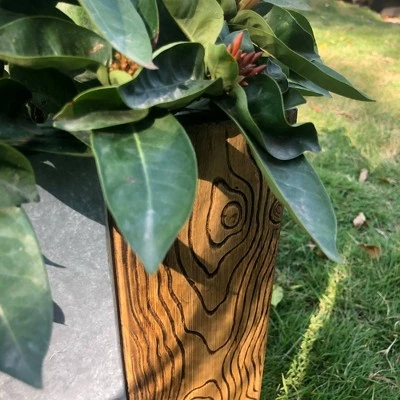 Outlet 💯 Rosemead Home & Garden, Inc. Set of 2 Kante Lightweight Modern Outdoor Concrete Square Planters Timber Ridge - Rosemead Home & Garden, Inc. 🤩 5 Outlet 💯 Rosemead Home & Garden, Inc. Set of 2 Kante Lightweight Modern Outdoor Concrete Square Planters Timber Ridge - Rosemead Home & Garden, Inc. 🤩 - Image 3