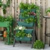 New 🧨 Outsunny 4Ft Vertical Raised Garden Bed with 5 Tier, Planter Box with Drainage Holes for Patio Balcony Greenhouse Outdoor/Indoor 🎁 -Planters Sales Store unnamed file 435