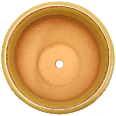 New ๐คฉ Sunnydaze Decor Sunnydaze Studio Outdoor/Indoor High-Fired Glazed UV and Frost-Resistant Ceramic Flower Pot Planters - 9" Diameter - Forest Lake Green - 2-Pack โ 6 New ๐คฉ Sunnydaze Decor Sunnydaze Studio Outdoor/Indoor High-Fired Glazed UV and Frost-Resistant Ceramic Flower Pot Planters - 9" Diameter - Forest Lake Green - 2-Pack โ - Image 4