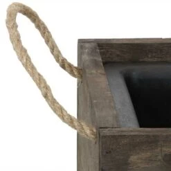 Coupon ⌛ Sunnydaze Decor Sunnydaze Rectangle Decorative Indoor/Outdoor Flower and Succulent Planter Box with Handles - 20.75" W x 8.25" D x 7.75" H - Acacia Wood 🎉 -Planters Sales Store unnamed file 4419