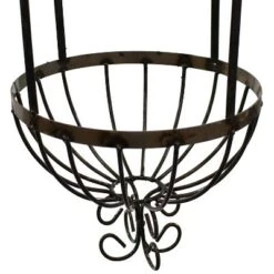 Best reviews of ⭐ Sunnydaze Decor Sunnydaze Cathedral Steel Hanging Planter Basket - Brown - 32.5-Inch 😉 -Planters Sales Store unnamed file 4445