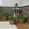 Hot Sale 🤩 Sunnydaze Decor Sunnydaze Modern Decorative Indoor/Outdoor Resin Rustic Cask Outdoor Planter - 13", 15" and 17" Diameter - 3-Piece Set 🔔 -Planters Sales Store unnamed file 4455