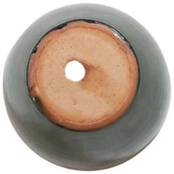 Budget ✨ Sunnydaze Decor Sunnydaze Resort Outdoor/Indoor High-Fired Glazed UV- and Frost-Resistant Ceramic Pots with Drainage Holes - 8" Diameter - Forest Lake Green - 2-Pack 🌟 -Planters Sales Store unnamed file 4473