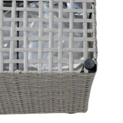 Best reviews of ✨ Sunnydaze Decor Sunnydaze Square Indoor Polyrattan Planters with Attached Clear Polypropylene Liner 14" Square x 11" H and 14" Square x 11" H - Gray 2-Piece ✔️ -Planters Sales Store unnamed file 4517