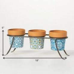 Best Sale ๐ Sullivans Portuguese Print Trio Metal Planter 6"H Multicolored โจ 7 Best Sale ๐ Sullivans Portuguese Print Trio Metal Planter 6"H Multicolored โจ -Planters Sales Store unnamed file 4573