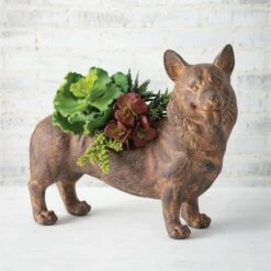 Best reviews of โจ Sullivans Corgi Planter 16"H Brown ๐