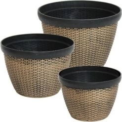 Best reviews of ๐ Sunnydaze Decor Sunnydaze Modern Decorative Indoor/Outdoor Resin Faux Basketweave Planter - 13", 15", and 17" Diameter - 3-Piece Set โ 11 Best reviews of ๐ Sunnydaze Decor Sunnydaze Modern Decorative Indoor/Outdoor Resin Faux Basketweave Planter - 13", 15", and 17" Diameter - 3-Piece Set โ -Planters Sales Store unnamed file 4629