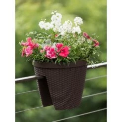 Wholesale ❤️ Weave Round Railing Planter, 11 Inch - Gardener's Supply Company ❤️ -Planters Sales Store unnamed file 4773