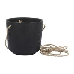 Best Sale 😉 Sagebrook Home 6" Vector Ceramic Hanging Planter Mint 💯 -Planters Sales Store unnamed file 4782