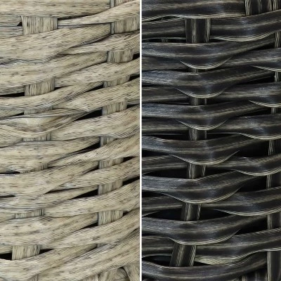 Best deal ๐ Sunnydaze Decor Sunnydaze Modern Round Polyrattan Indoor/Outdoor Over-the-Rail Planter - 5.25" Diameter - Mist and Charcoal - 2-Piece Set ๐ฏ 4 Best deal ๐ Sunnydaze Decor Sunnydaze Modern Round Polyrattan Indoor/Outdoor Over-the-Rail Planter - 5.25" Diameter - Mist and Charcoal - 2-Piece Set ๐ฏ - Image 2