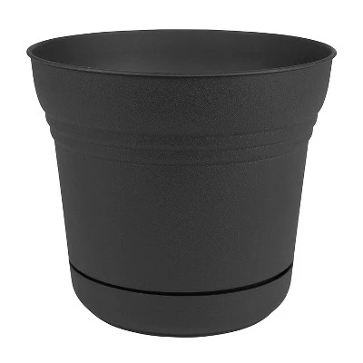 Hot Sale βοΈ Bloem SP1000 Saturn Indoor Outdoor 10" Matte Finish Durable Plastic Planter Pot with Attached Saucer and Pre Drilled Drainage Holes, Black (2 Pack) π 3 Hot Sale βοΈ Bloem SP1000 Saturn Indoor Outdoor 10" Matte Finish Durable Plastic Planter Pot with Attached Saucer and Pre Drilled Drainage Holes, Black (2 Pack) π