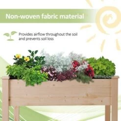 Hot Sale 🌟 Outsunny Wood Raised Garden Bed with Storage Shelf Elevated Planter Box Stand with Legs for Backyard Patio Garden Balcony 3x3FT 🎉 11 Hot Sale 🌟 Outsunny Wood Raised Garden Bed with Storage Shelf Elevated Planter Box Stand with Legs for Backyard Patio Garden Balcony 3x3FT 🎉 -Planters Sales Store unnamed file 485