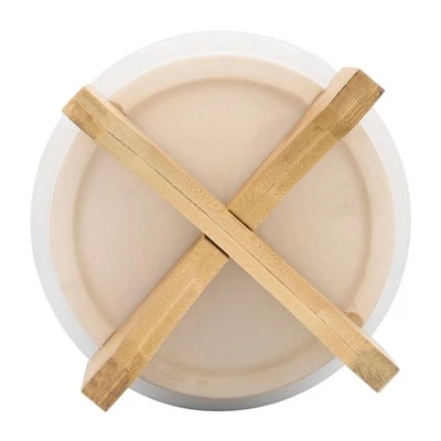 Brand new π Sagebrook Home 7" Circles Ceramic Planter on Stand White π 4 Brand new π Sagebrook Home 7" Circles Ceramic Planter on Stand White π - Image 3