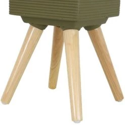 Brand new ❤️ Sunnydaze Decor Sunnydaze Barkley Durable Indoor/Outdoor Fiber Clay Decorative Flower Pot - 10" Square - Bronze and Natural 😍 -Planters Sales Store unnamed file 4886