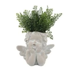 Wholesale 🔥 10" Resin Angel Planter Gray - Sagebrook Home 🔔 -Planters Sales Store unnamed file 4947