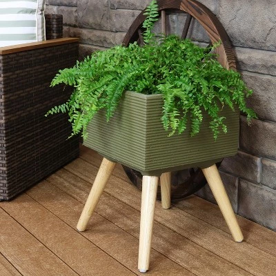 Top 10 ๐ฅ Sunnydaze Decor Sunnydaze Barkley Durable Indoor/Outdoor Fiber Clay Decorative Flower Pot - 13" Square - Bronze and Natural ๐ฅฐ 2 Top 10 ๐ฅ Sunnydaze Decor Sunnydaze Barkley Durable Indoor/Outdoor Fiber Clay Decorative Flower Pot - 13" Square - Bronze and Natural ๐ฅฐ