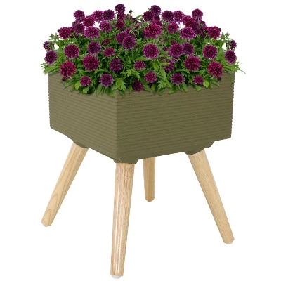 Top 10 ๐ฅ Sunnydaze Decor Sunnydaze Barkley Durable Indoor/Outdoor Fiber Clay Decorative Flower Pot - 13" Square - Bronze and Natural ๐ฅฐ 6 Top 10 ๐ฅ Sunnydaze Decor Sunnydaze Barkley Durable Indoor/Outdoor Fiber Clay Decorative Flower Pot - 13" Square - Bronze and Natural ๐ฅฐ - Image 5