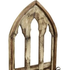 Promo ⭐ Sunnydaze Decor Sunnydaze Traditional Arched Window Pane Wooden Planter Holder - 30.5" 🎉 -Planters Sales Store unnamed file 5003