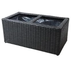 Best deal ๐ Sunnydaze Decor Sunnydaze 2-Section Rectangle Polyrattan Indoor Planters - 21.5" W x 11.5" D x 9.25" H - Black - 2-Pack ๐ 12 Best deal ๐ Sunnydaze Decor Sunnydaze 2-Section Rectangle Polyrattan Indoor Planters - 21.5" W x 11.5" D x 9.25" H - Black - 2-Pack ๐ -Planters Sales Store unnamed file 5052