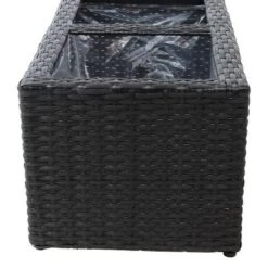 Best deal ๐ Sunnydaze Decor Sunnydaze 2-Section Rectangle Polyrattan Indoor Planters - 21.5" W x 11.5" D x 9.25" H - Black - 2-Pack ๐ 13 Best deal ๐ Sunnydaze Decor Sunnydaze 2-Section Rectangle Polyrattan Indoor Planters - 21.5" W x 11.5" D x 9.25" H - Black - 2-Pack ๐ -Planters Sales Store unnamed file 5053