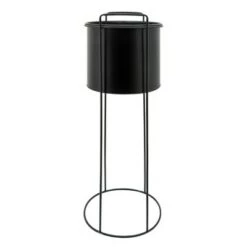 New 👍 Sagebrook Home Set of 3 Metal Planters with Stand Black 🎁 -Planters Sales Store unnamed file 5083