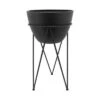 Best reviews of 😉 Sagebrook Home 26" Metal Planter in Stand Black 👍
